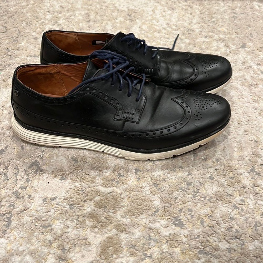 MEN'S WALLINGFORD BROGUE OXFORD SHOES TIMBERLAND size 10.5 in GUC